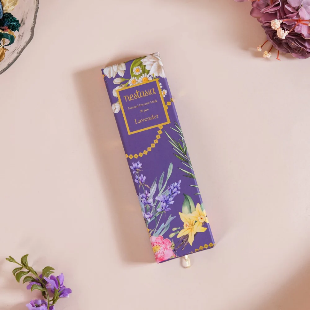 Lavender Fragrant Incense Sticks Pack Of 50 - Image 9