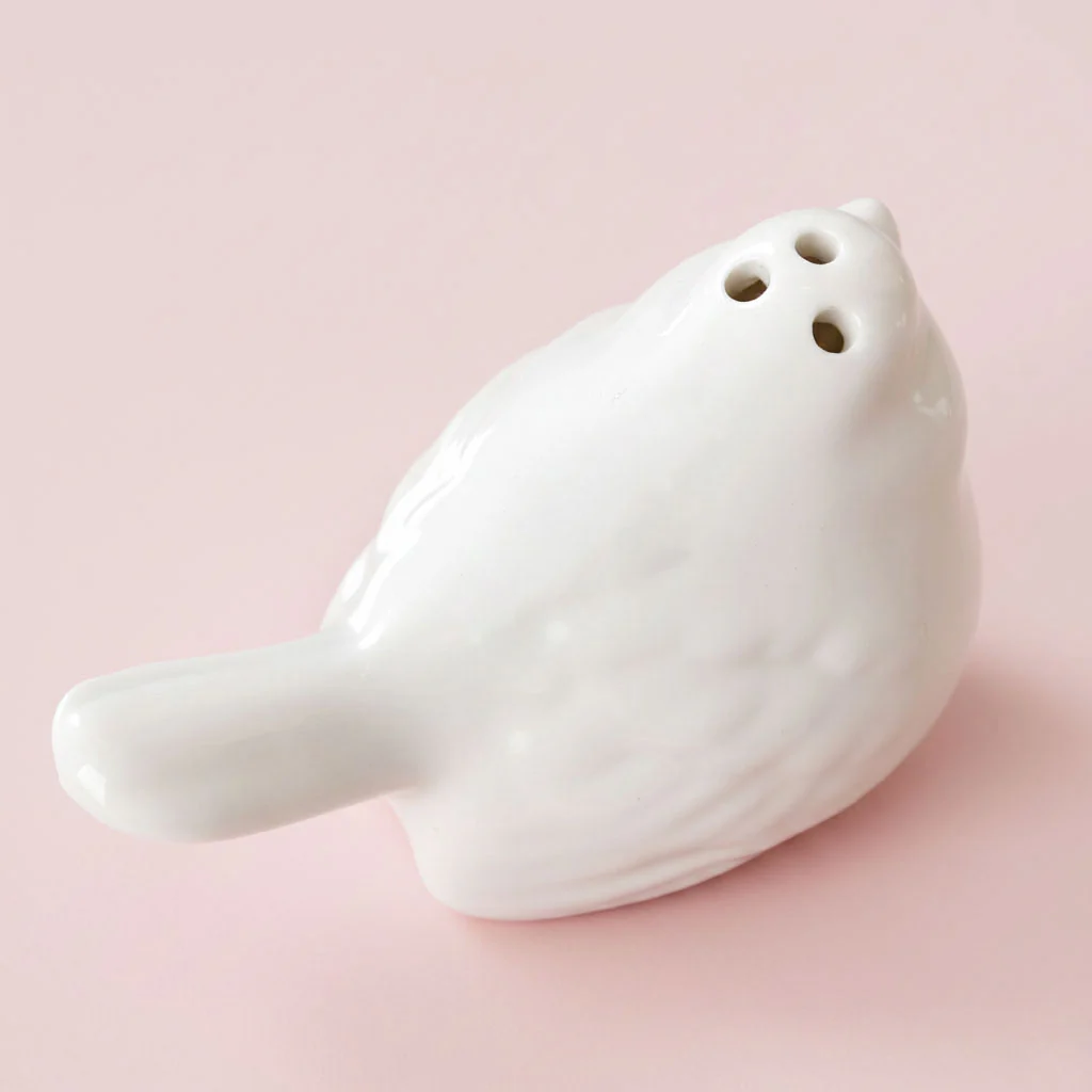 Lovebirds Salt And Pepper Shaker Set With Stand - Image 6