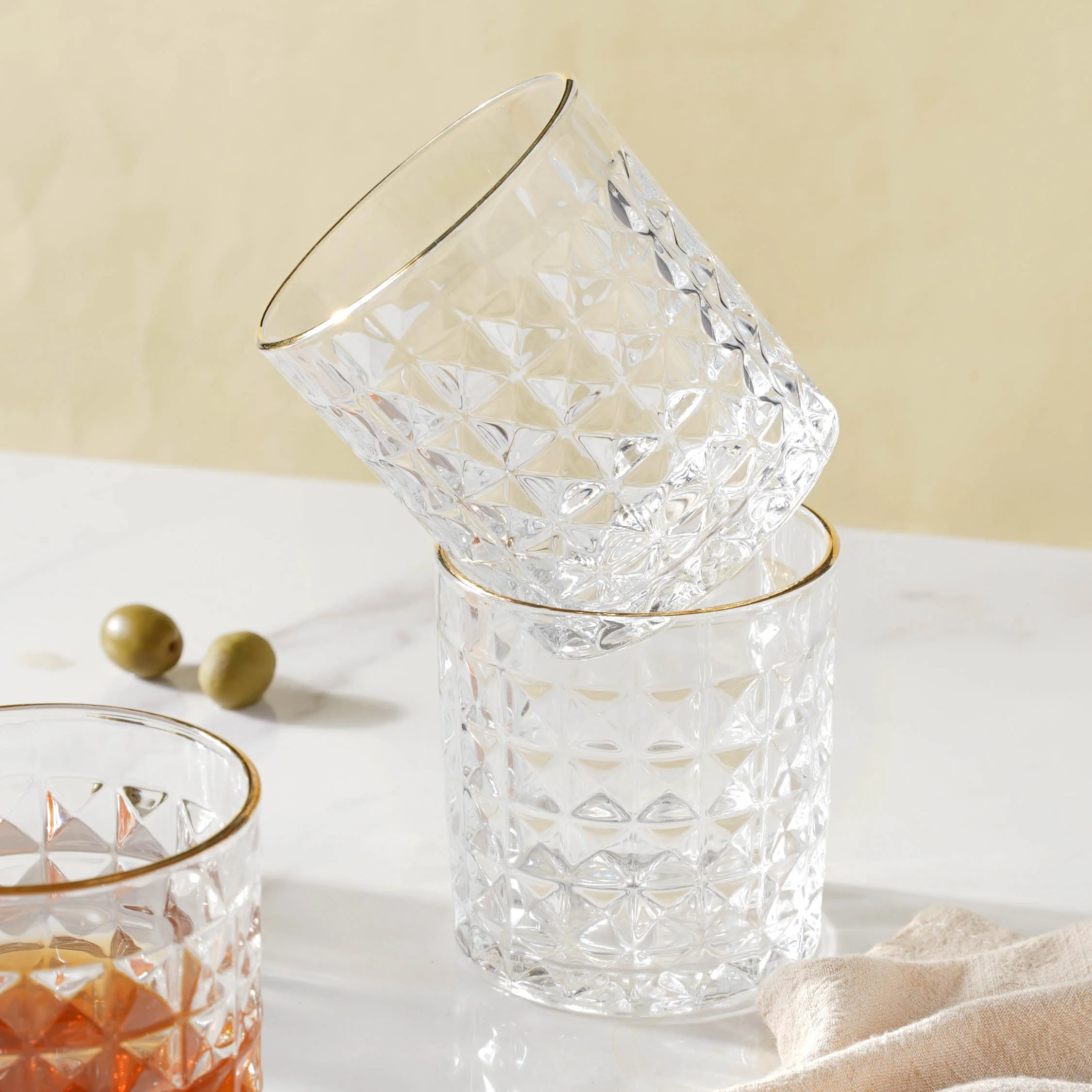 Modern Drinking Glass Set of 4 - Image 6