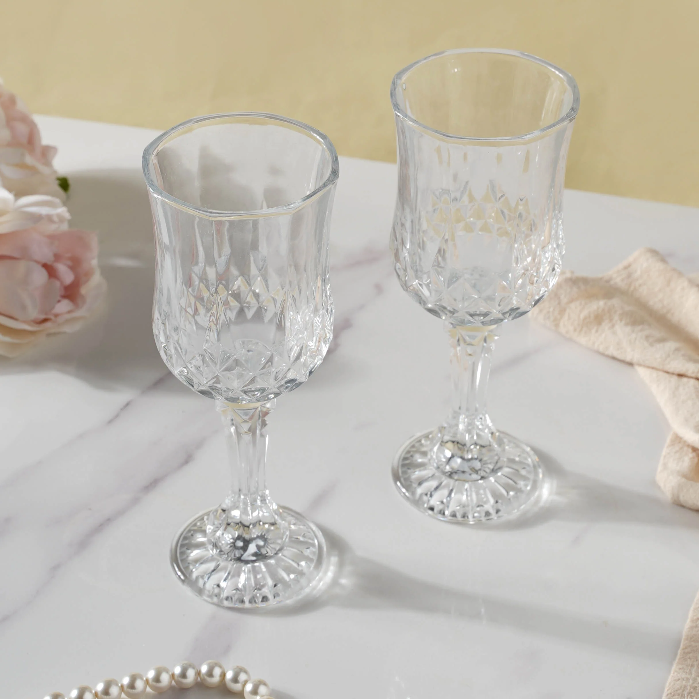 Nick and Nora Glass Set of 2 - Image 4