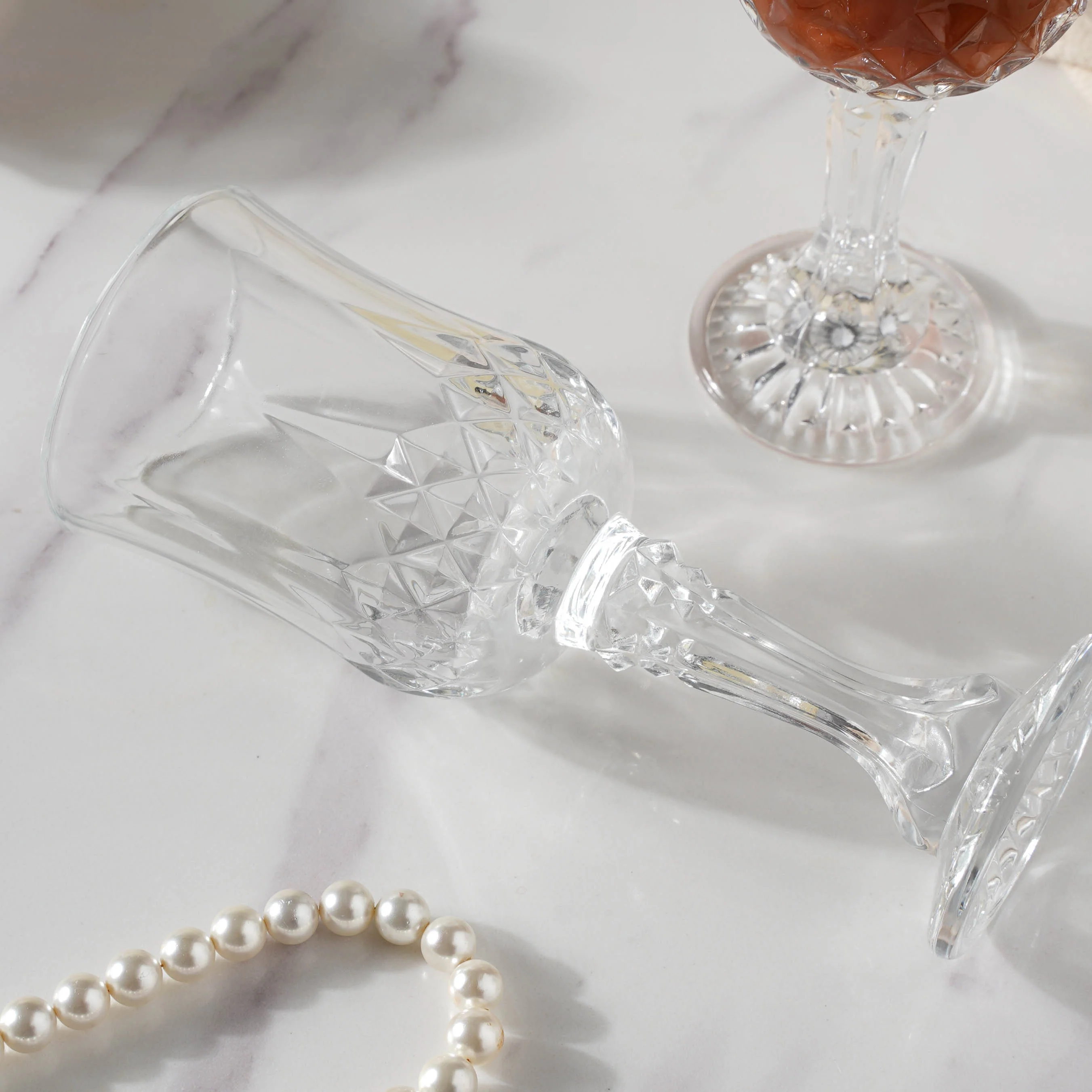 Nick and Nora Glass Set of 2 - Image 6