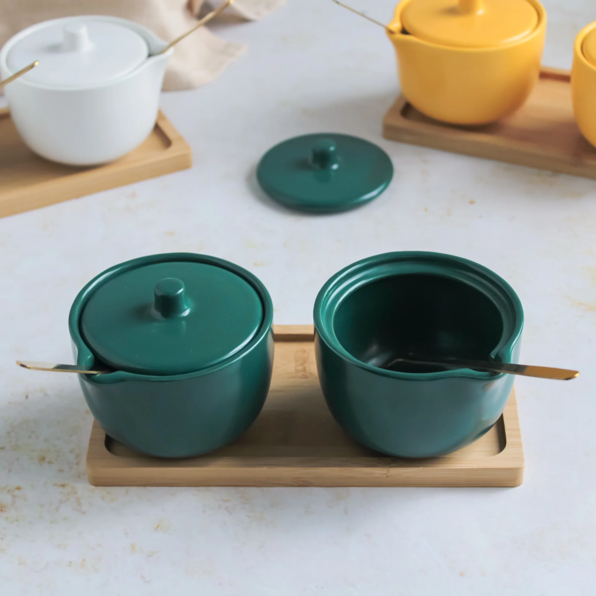 Pickle Jars With Tray Set of 2 - Image 13