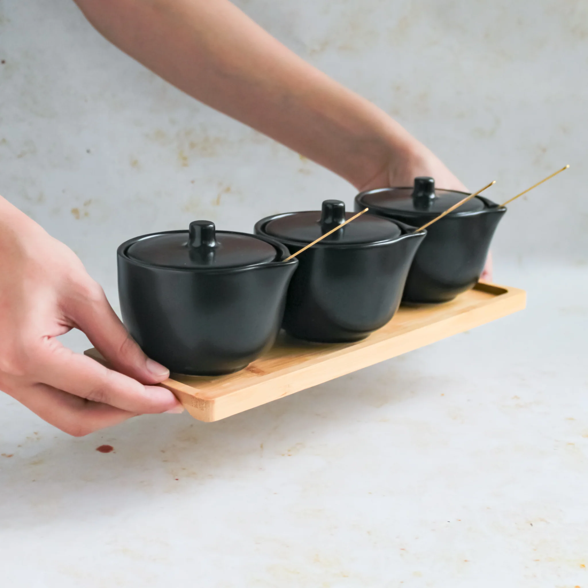 Pickle Jars With Tray Set of 3 - Image 20