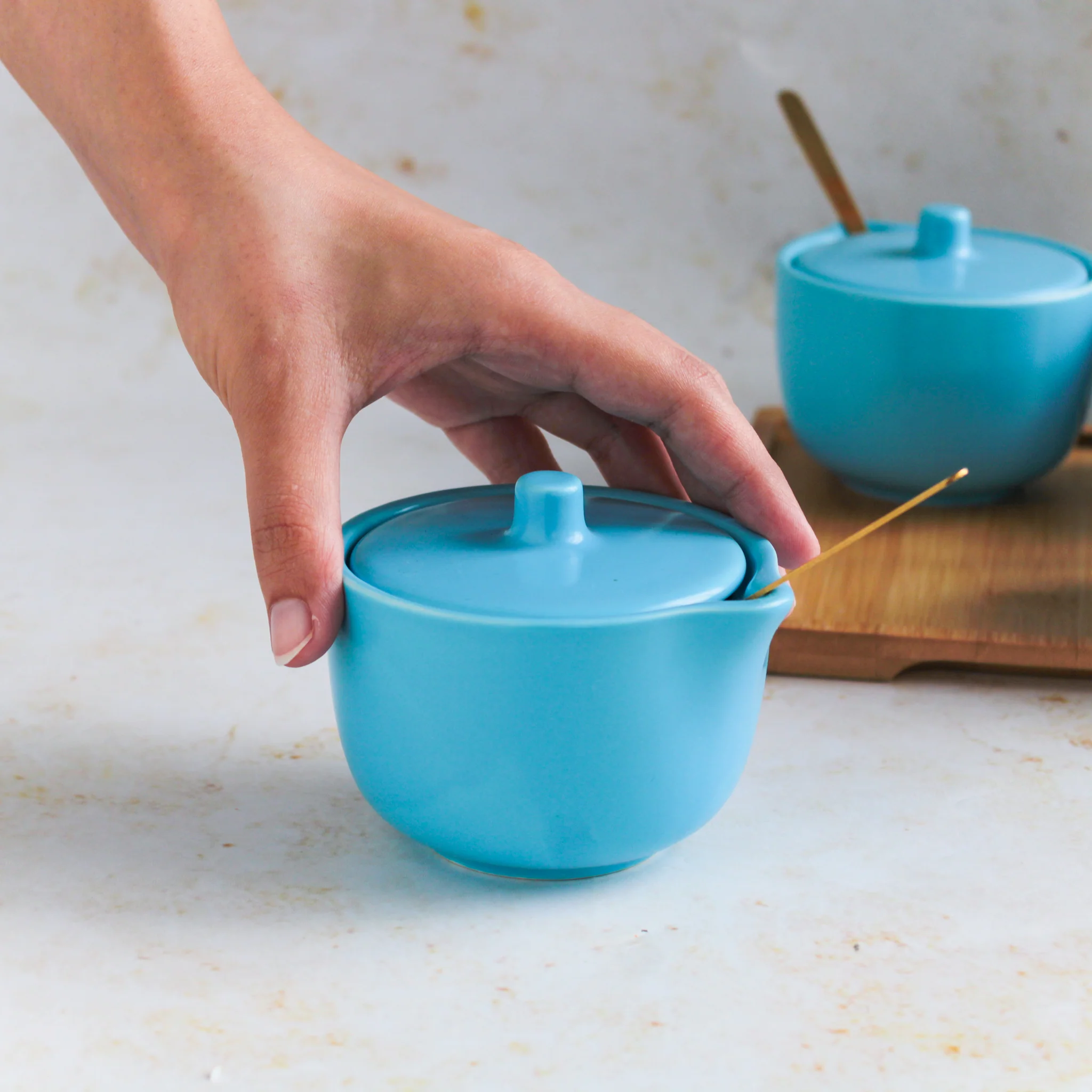 Pickle Jars With Tray Set of 4 - Image 19