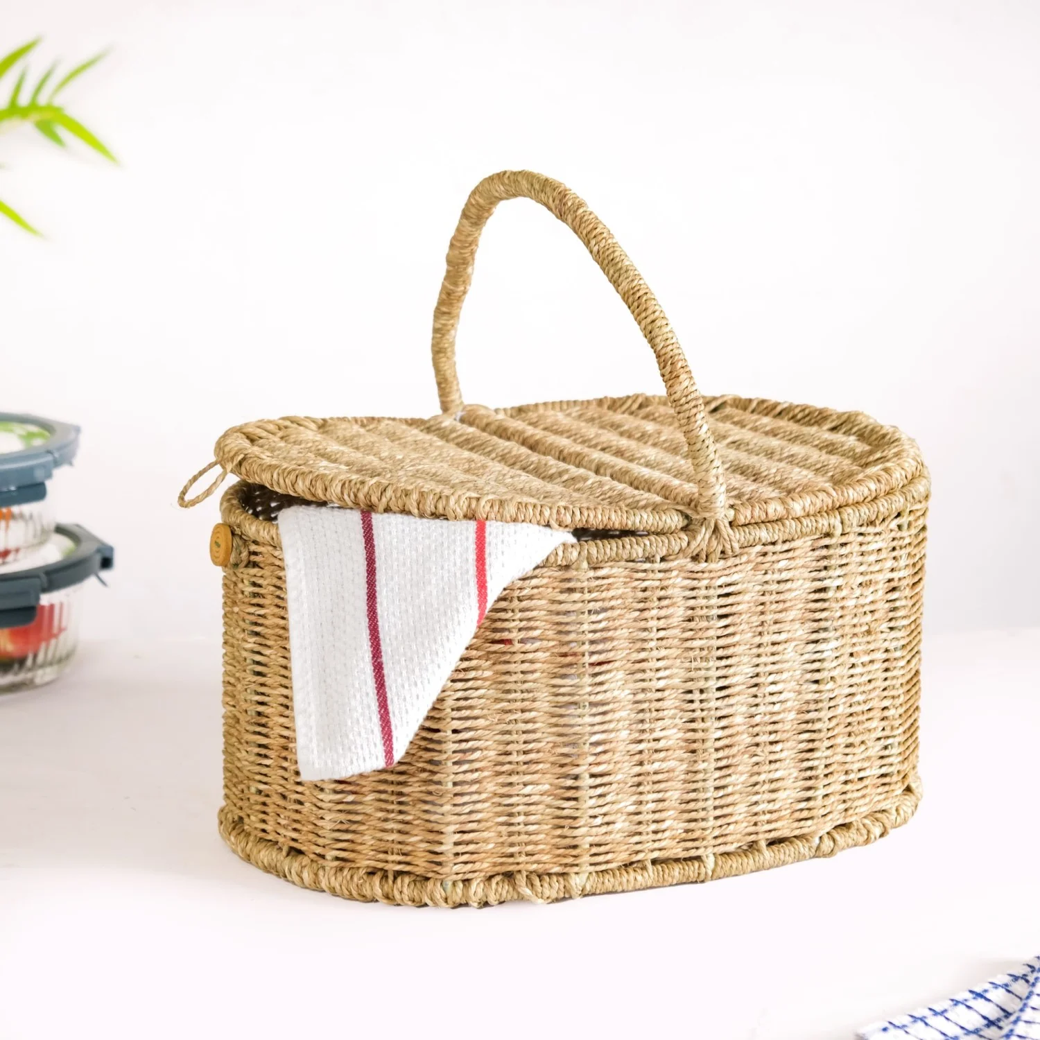 Sabai Chic Sustainable Picnic Basket - Image 6