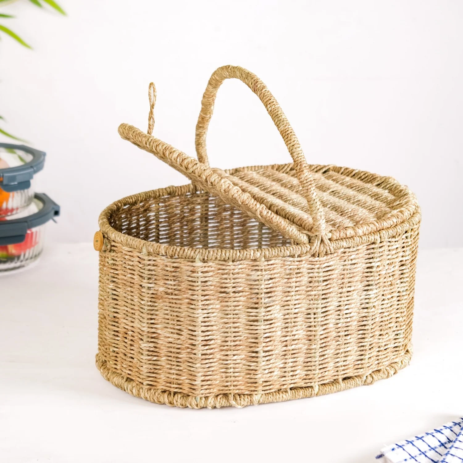 Sabai Chic Sustainable Picnic Basket - Image 8