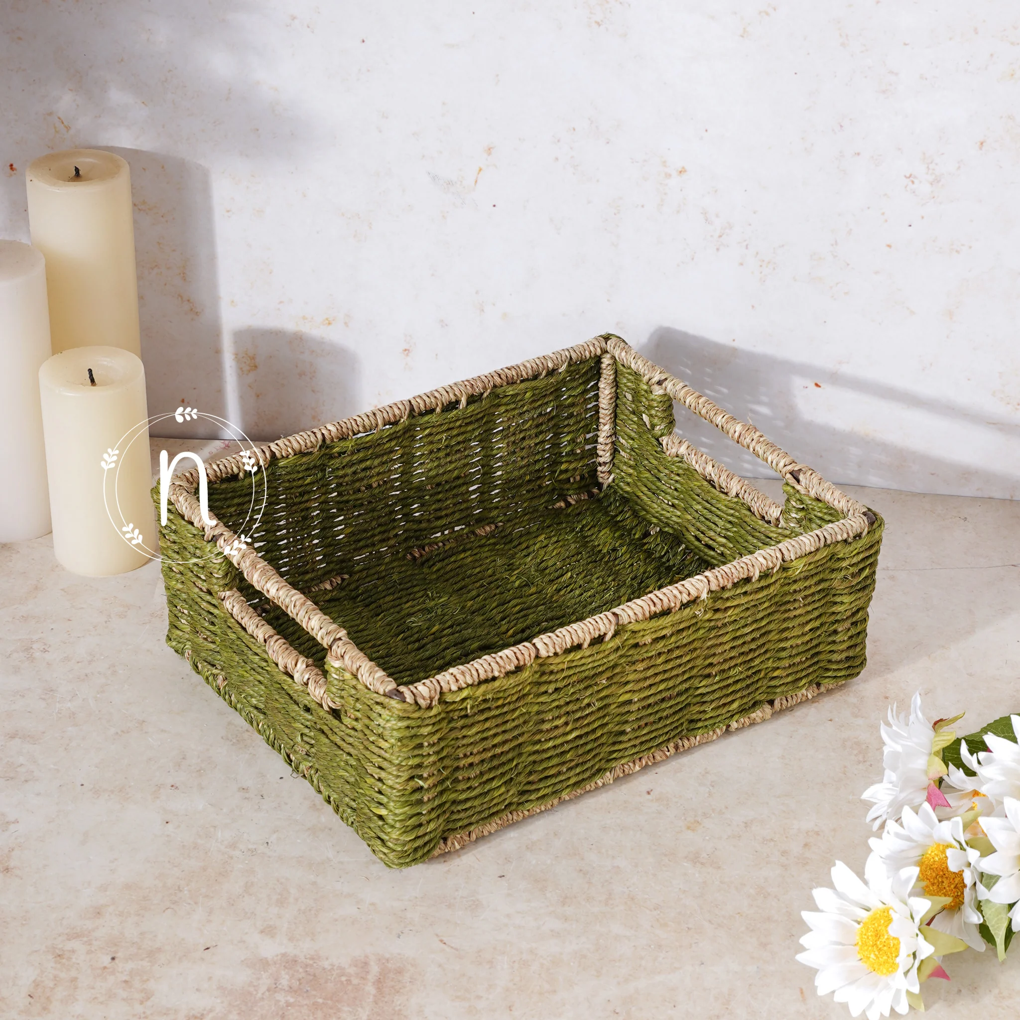 Sabai Grass Baskets Set - Image 10