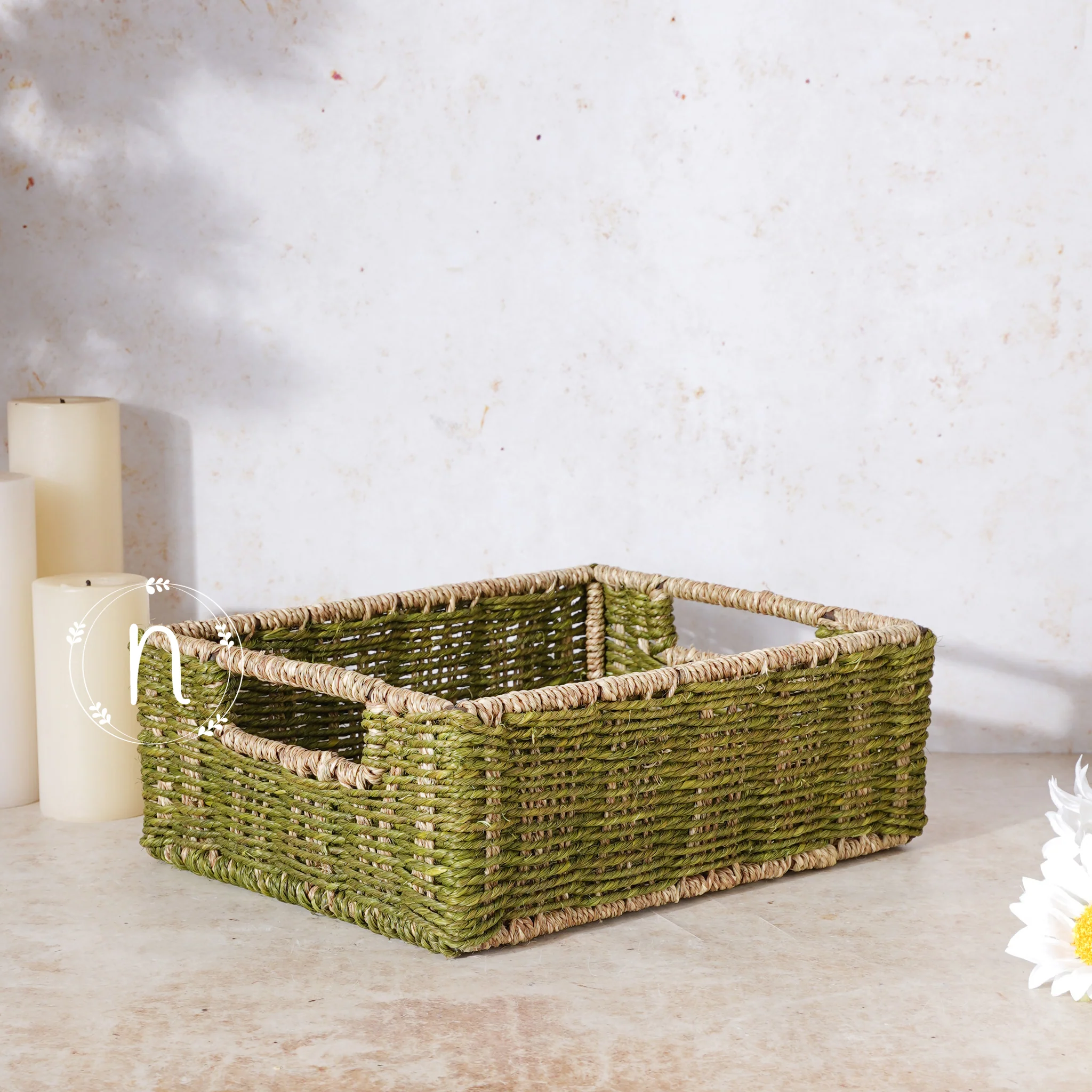Sabai Grass Baskets Set - Image 9