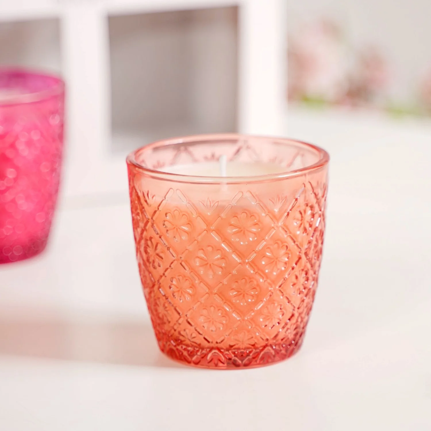 Scented Citrus Woods Fragrant Candle Set Of 4 - Image 6