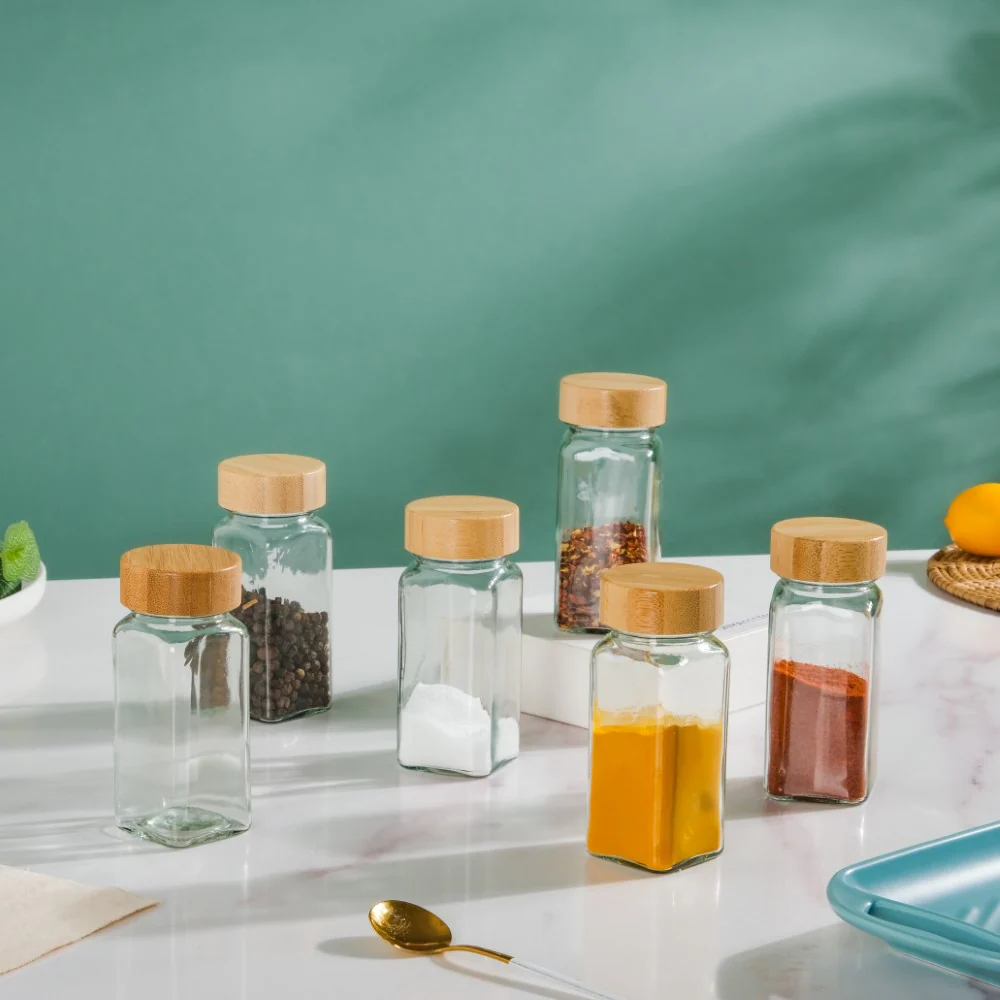 Seasoning Jars With Lid Set Of 6 100ml - Image 13