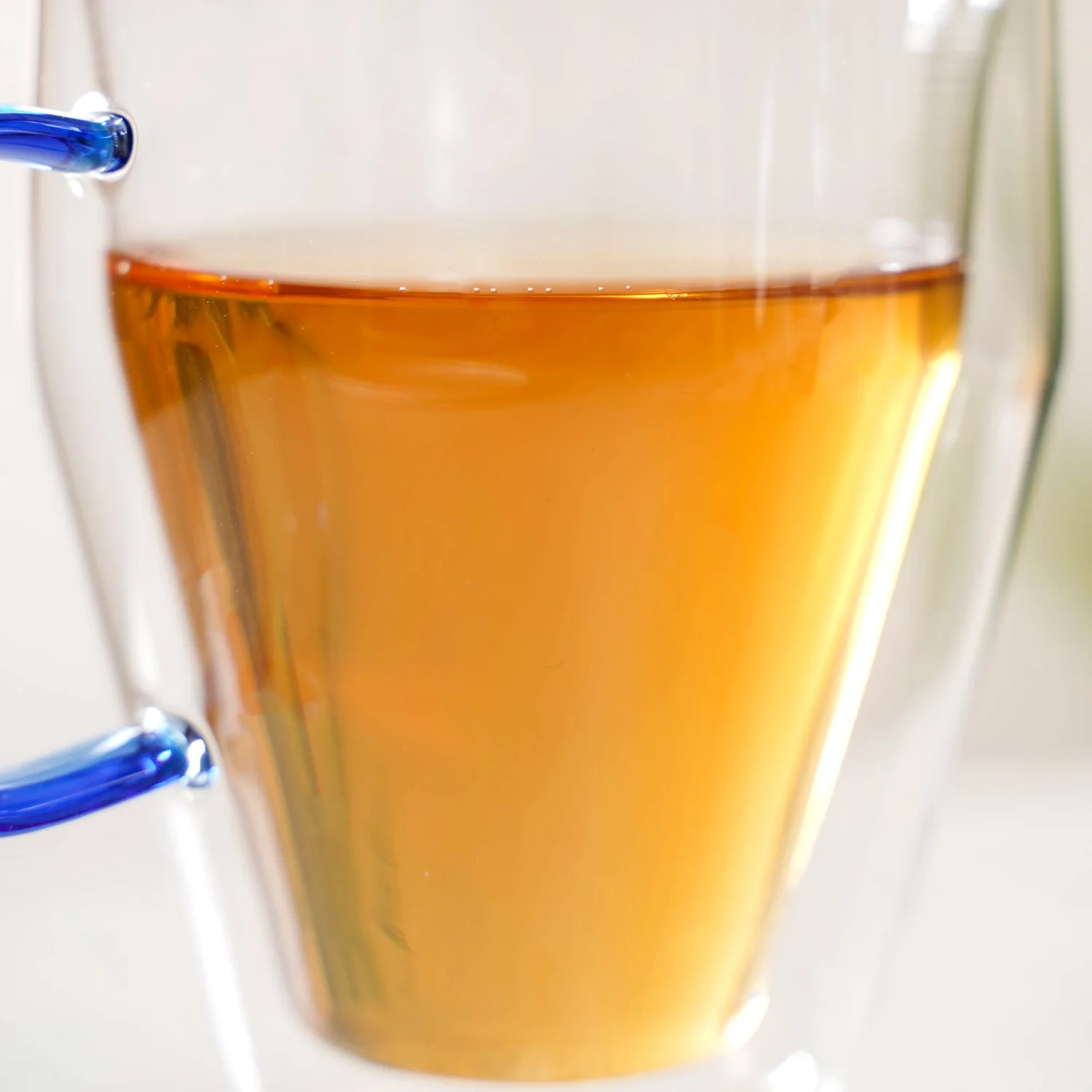 Set Of 2 Borosilicate Glass Cups With Blue Handle 250ml - Image 8