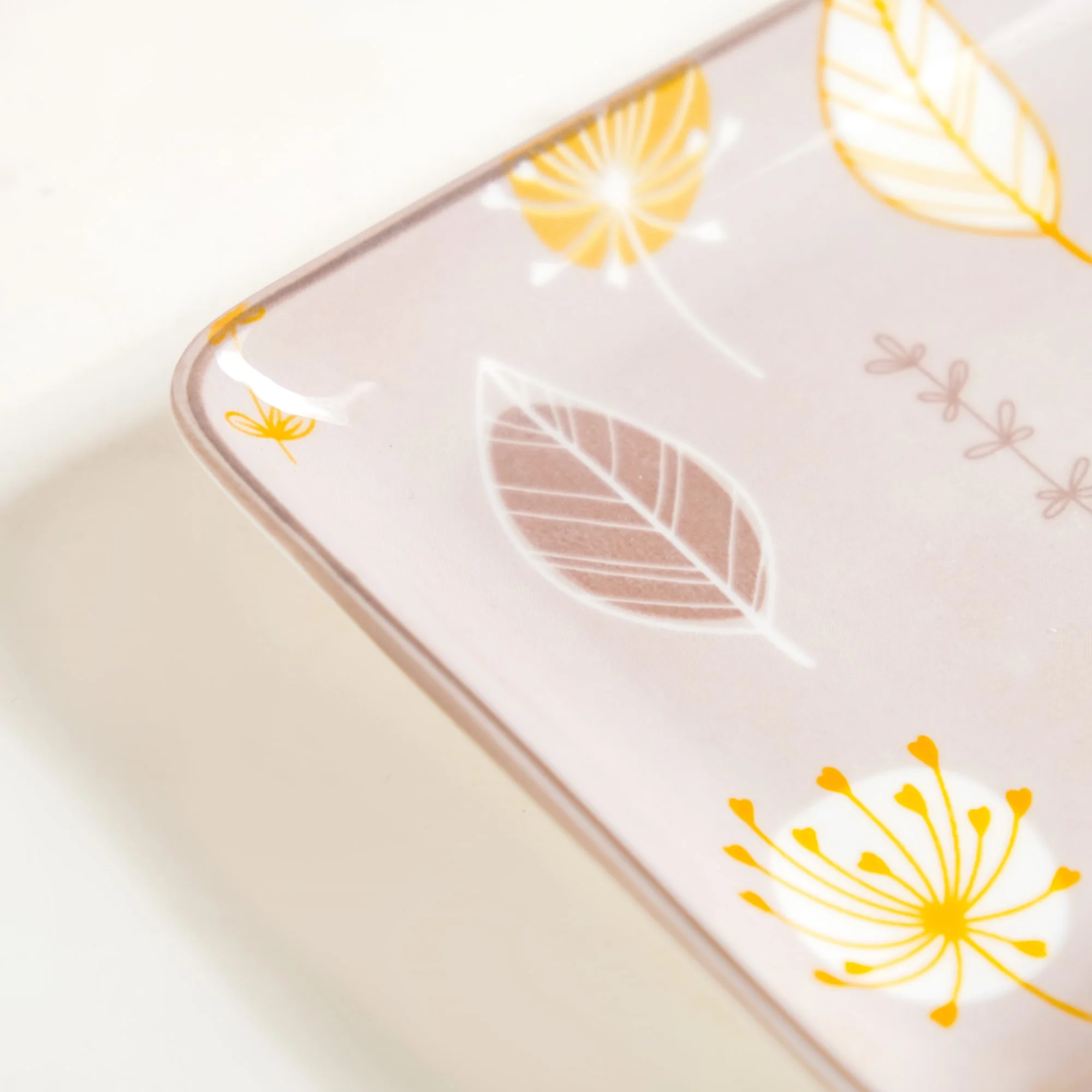 Set Of 4 Dandelion Starter Platters 8x4 Inch - Image 9