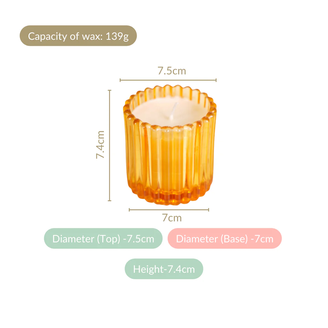 Set Of 4 Sweet Moments Scented Candle - Image 4