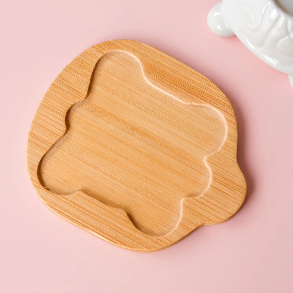 Snail Tortoise Salt Pepper Shaker Set With Wooden Tray - Image 6