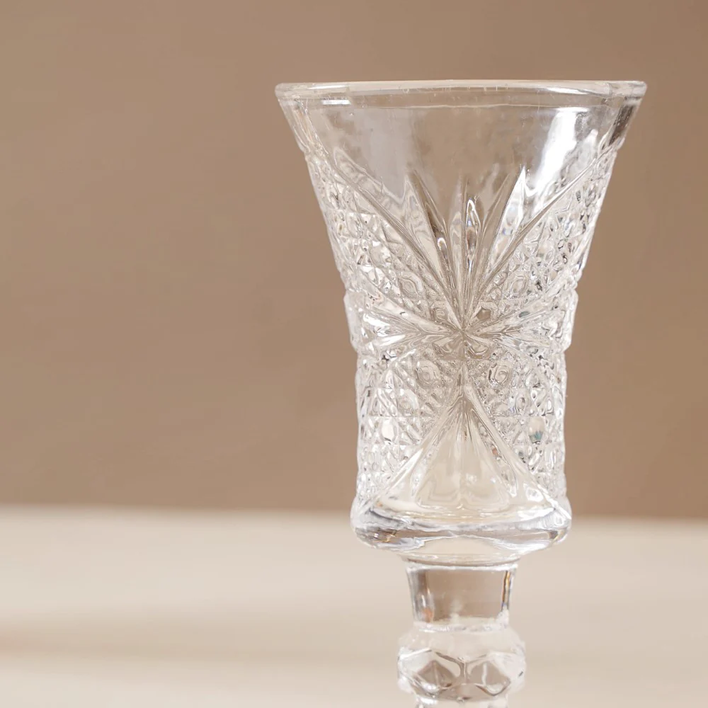 Stemmed Dessert Wine Glass Set of 2 Small - Image 7