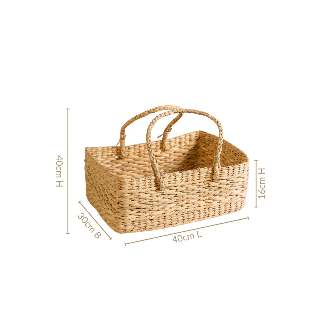 Sustainable Handmade Kauna Basket Large - Image 4