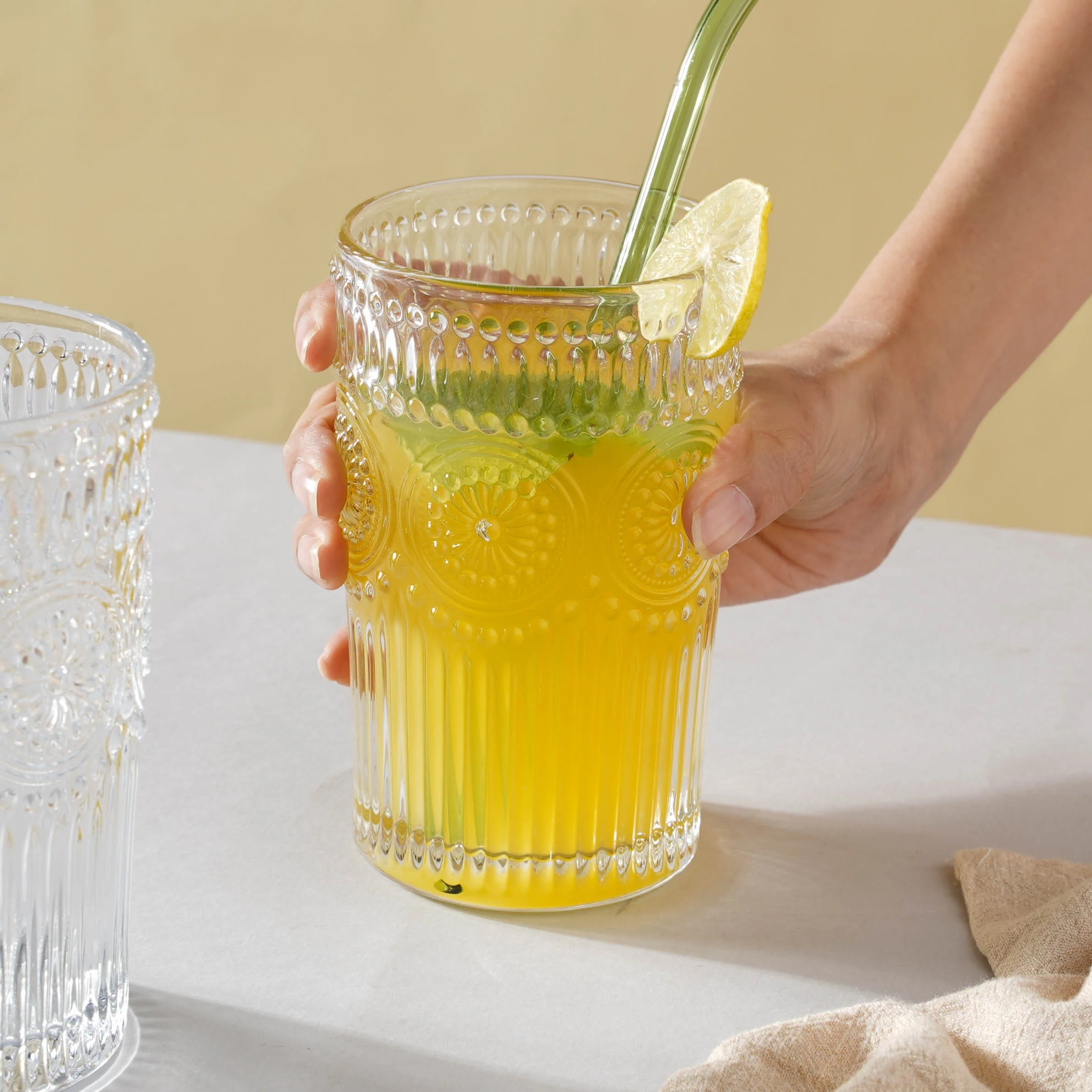 Tall Glass Set of 2 - Image 7