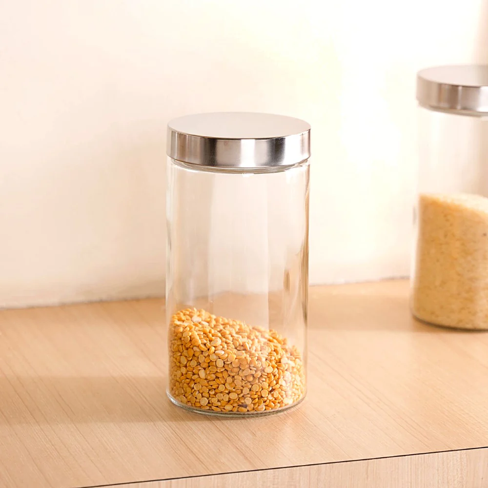Tall Kitchen Storage Jars Set Of 4 1500ml - Image 11