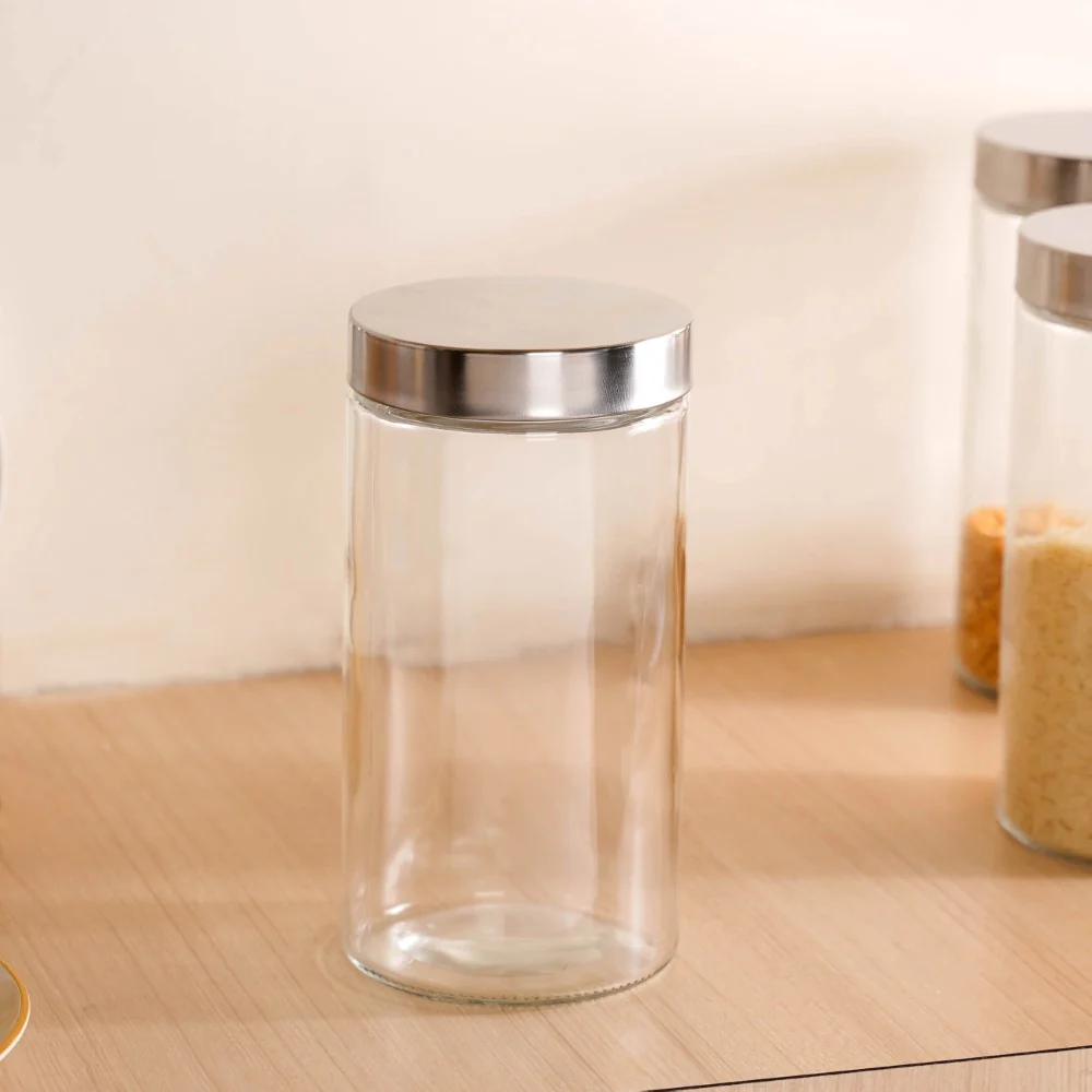 Tall Kitchen Storage Jars Set Of 4 1500ml - Image 9