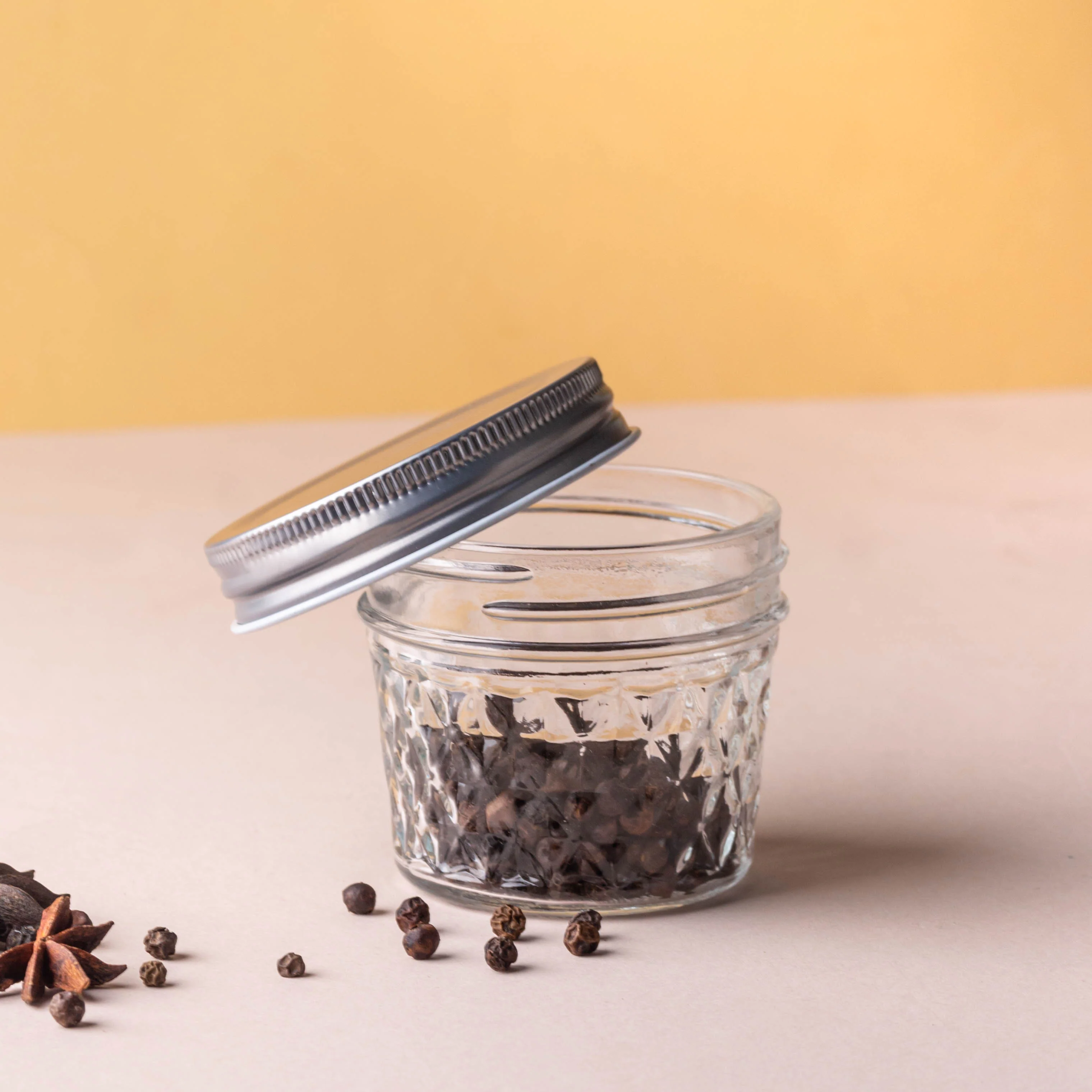 Textured Mason Jar Small Set of 6 - Image 11