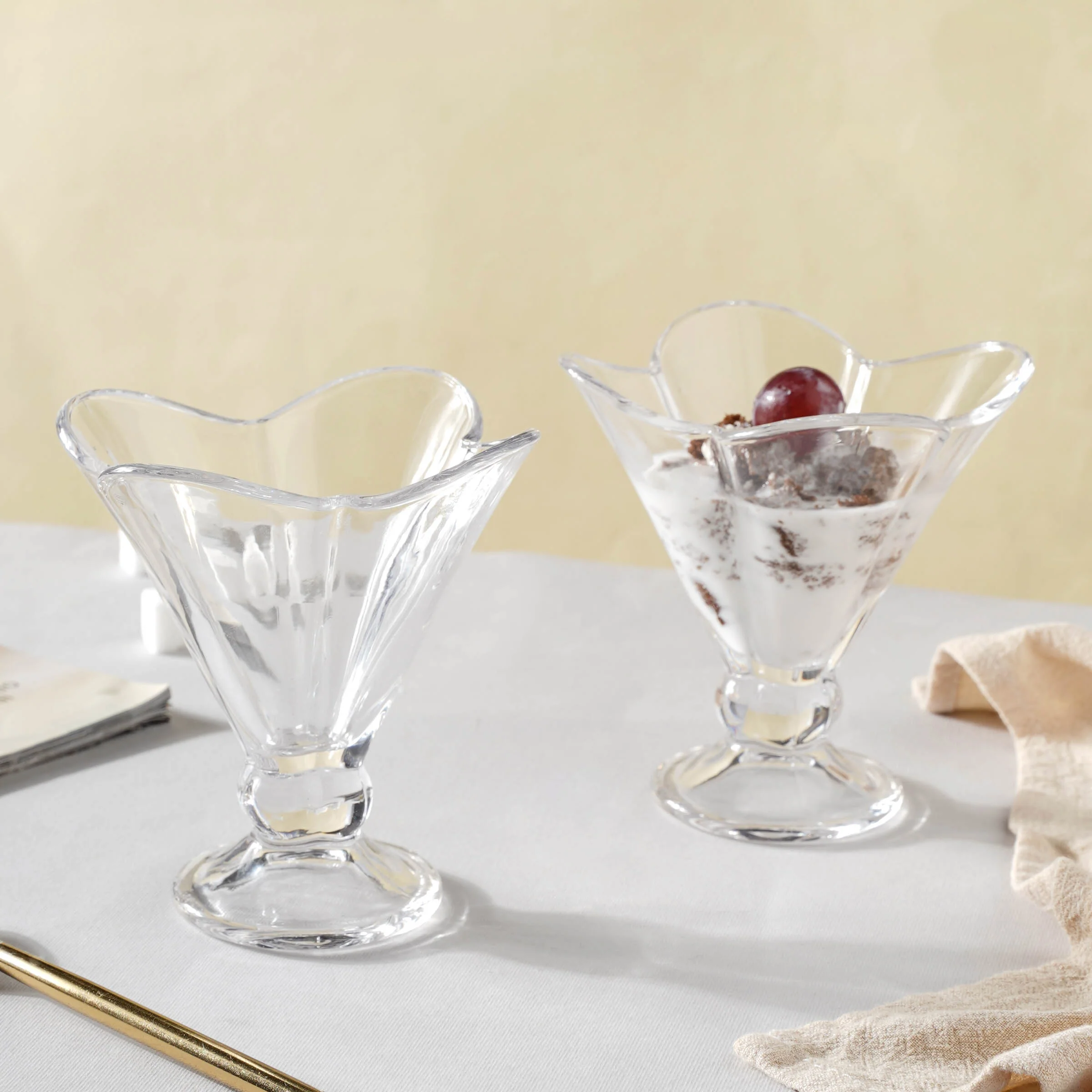 Transparent Dessert Glass Set of 2 - Image 3