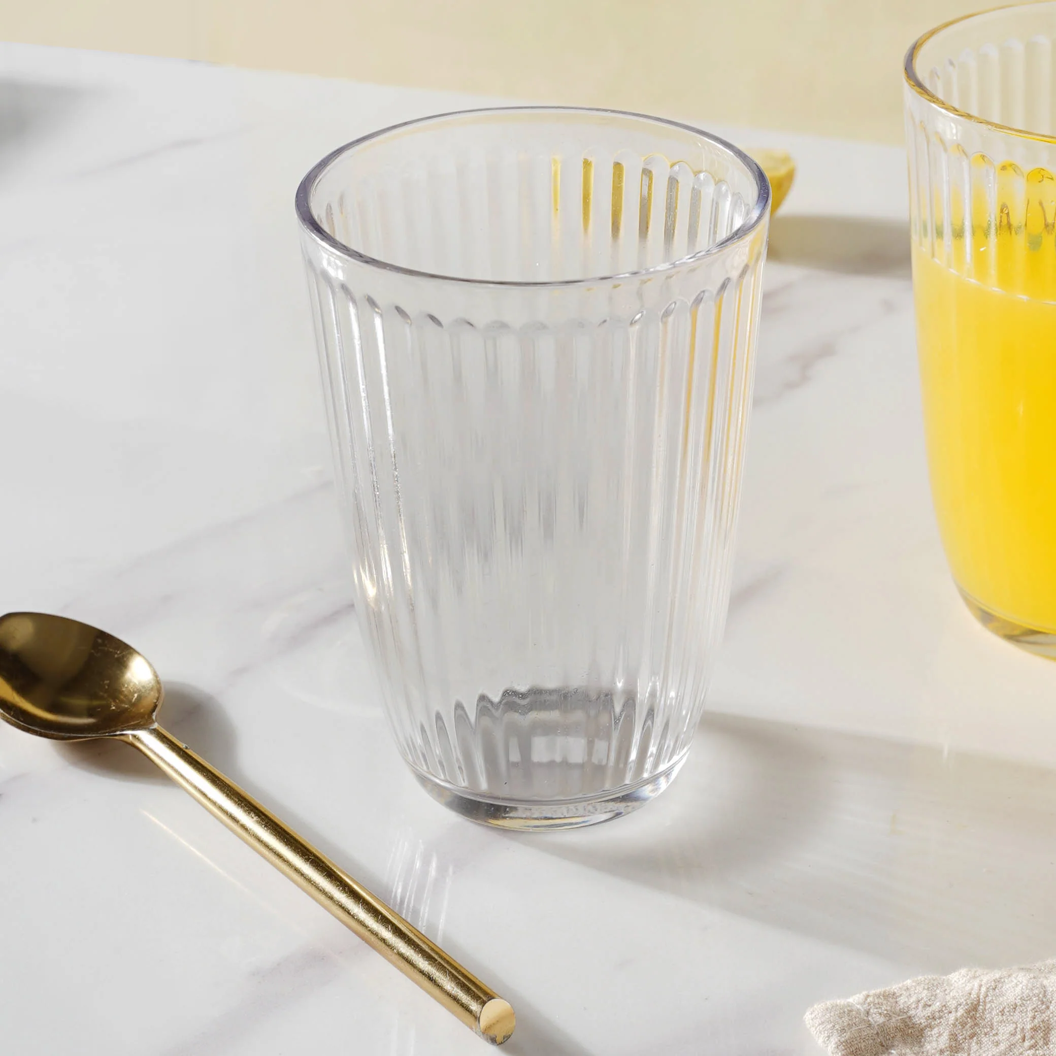 Transparent Drinking Glass Set of 2 - Image 5