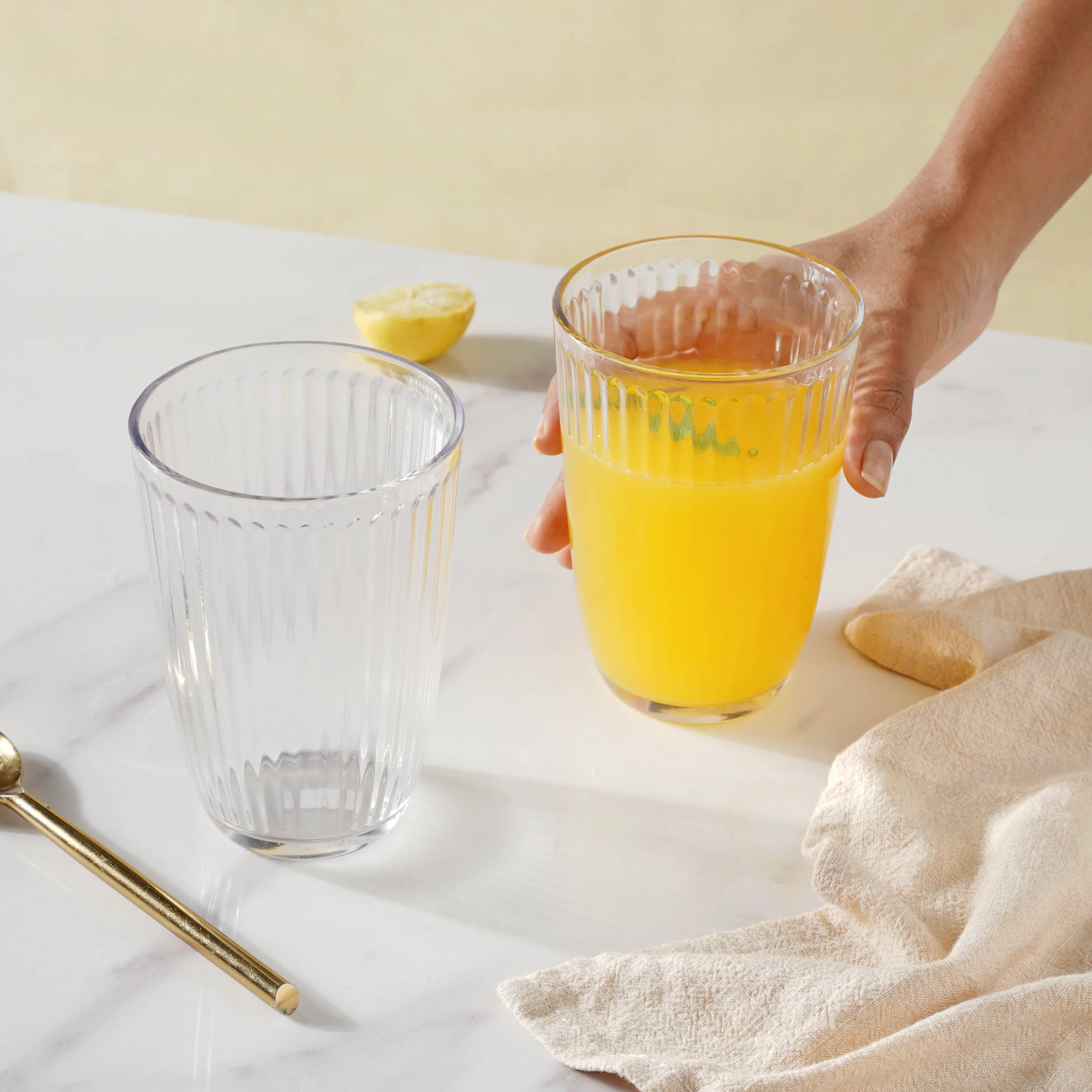 Transparent Drinking Glass Set of 2 - Image 6