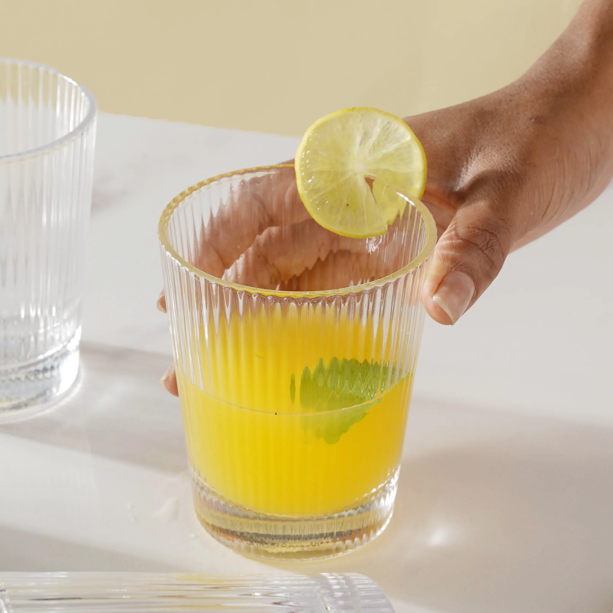 Transparent Water Glass Set of 4 - Image 7