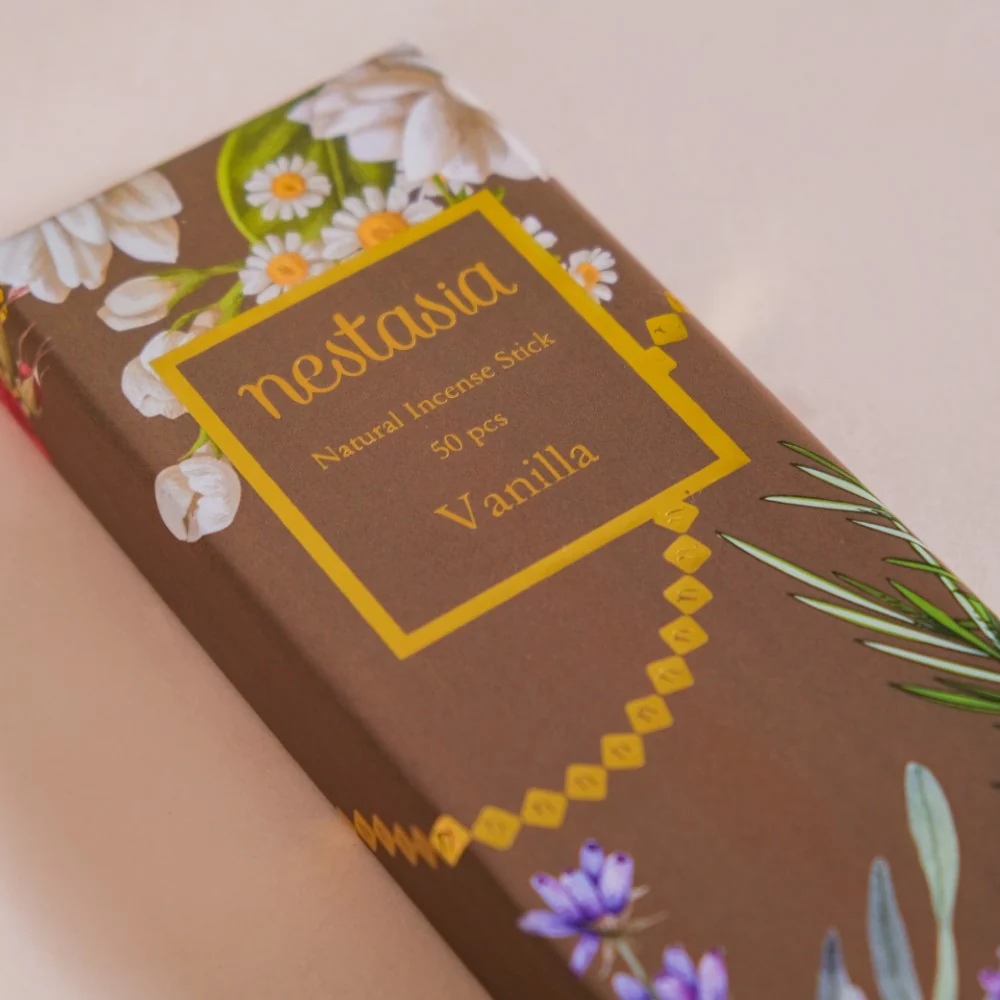 Vanilla Fragrant Incense Sticks Pack Of 50 - Image 10