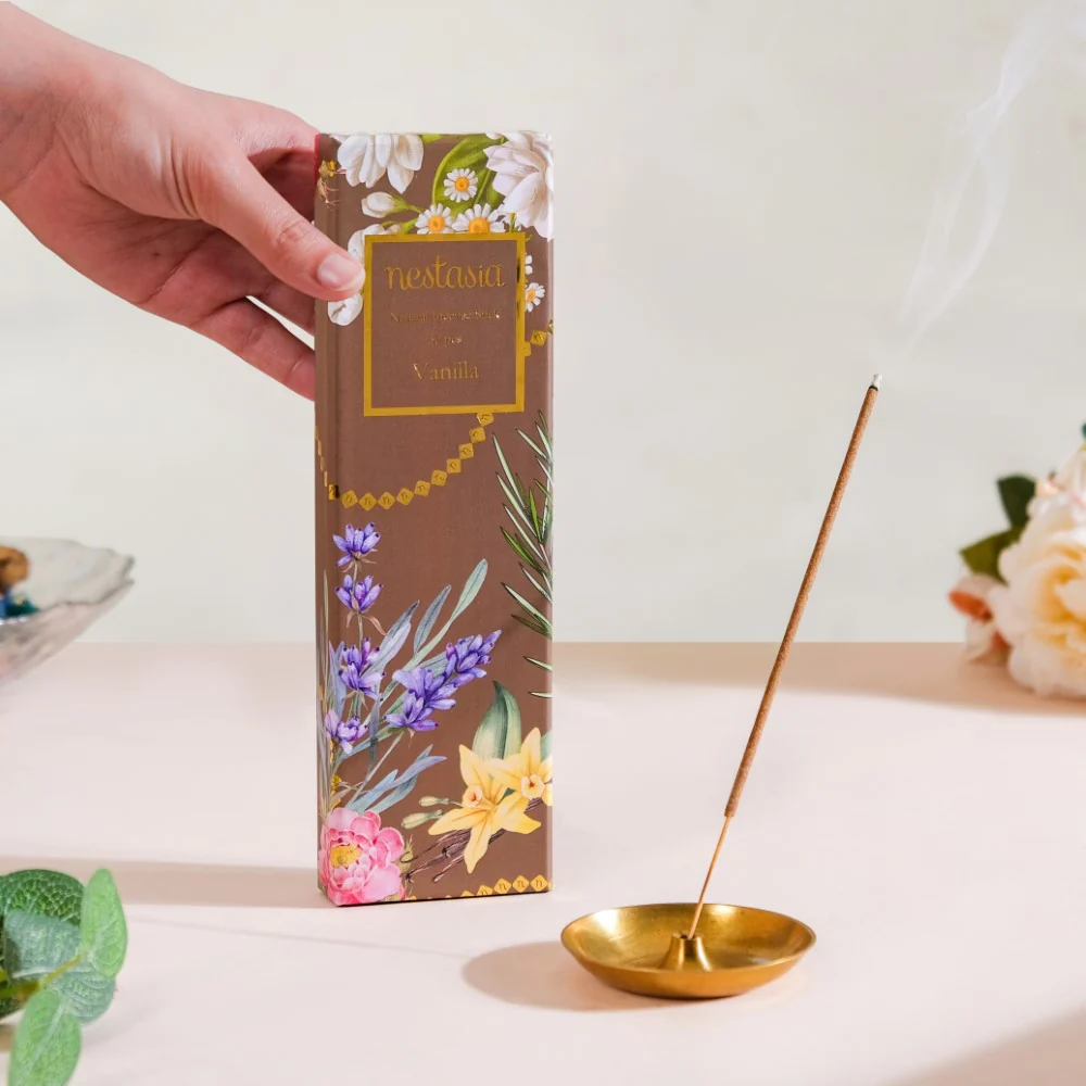 Vanilla Fragrant Incense Sticks Pack Of 50 - Image 7