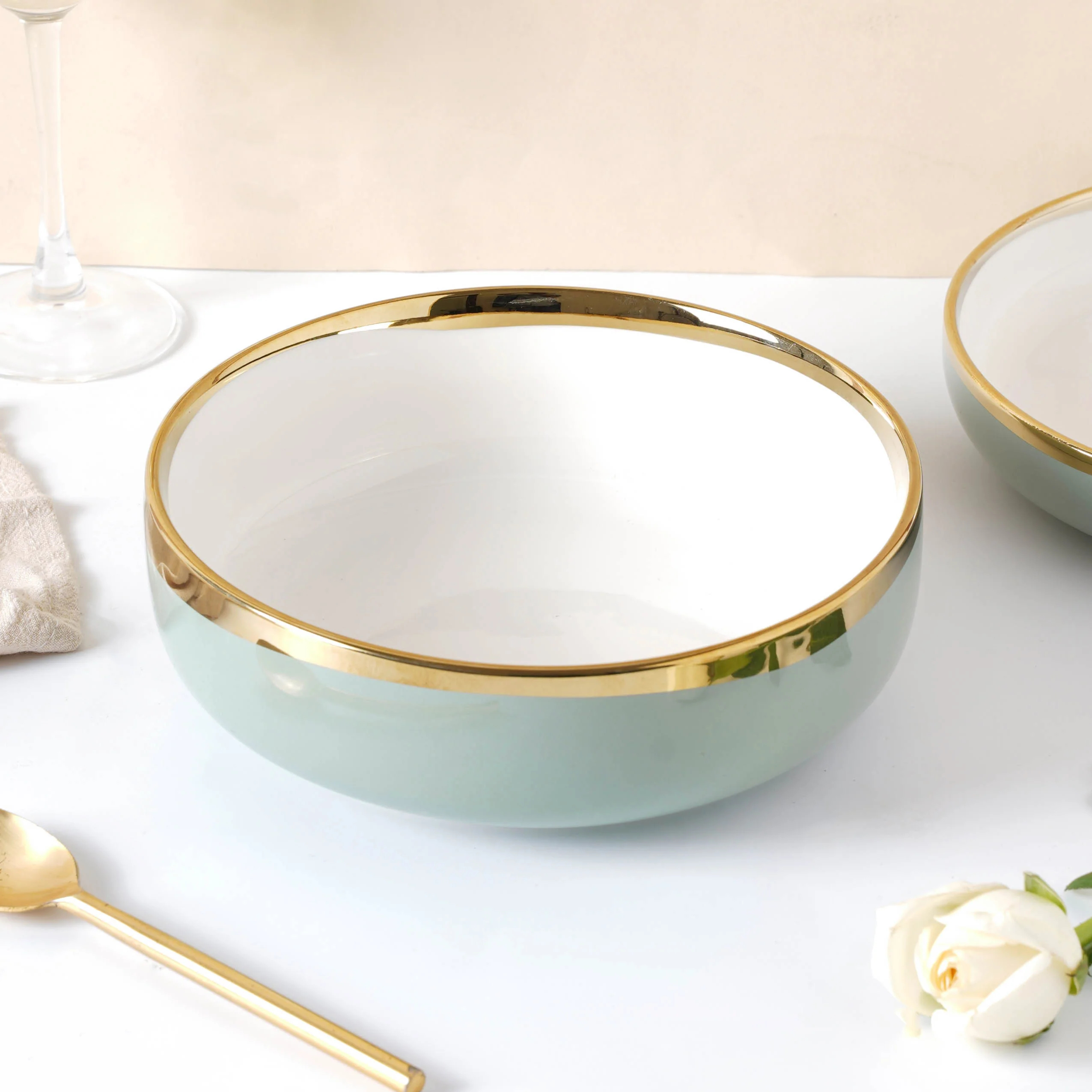 VERA Green Serving Bowl - Image 5