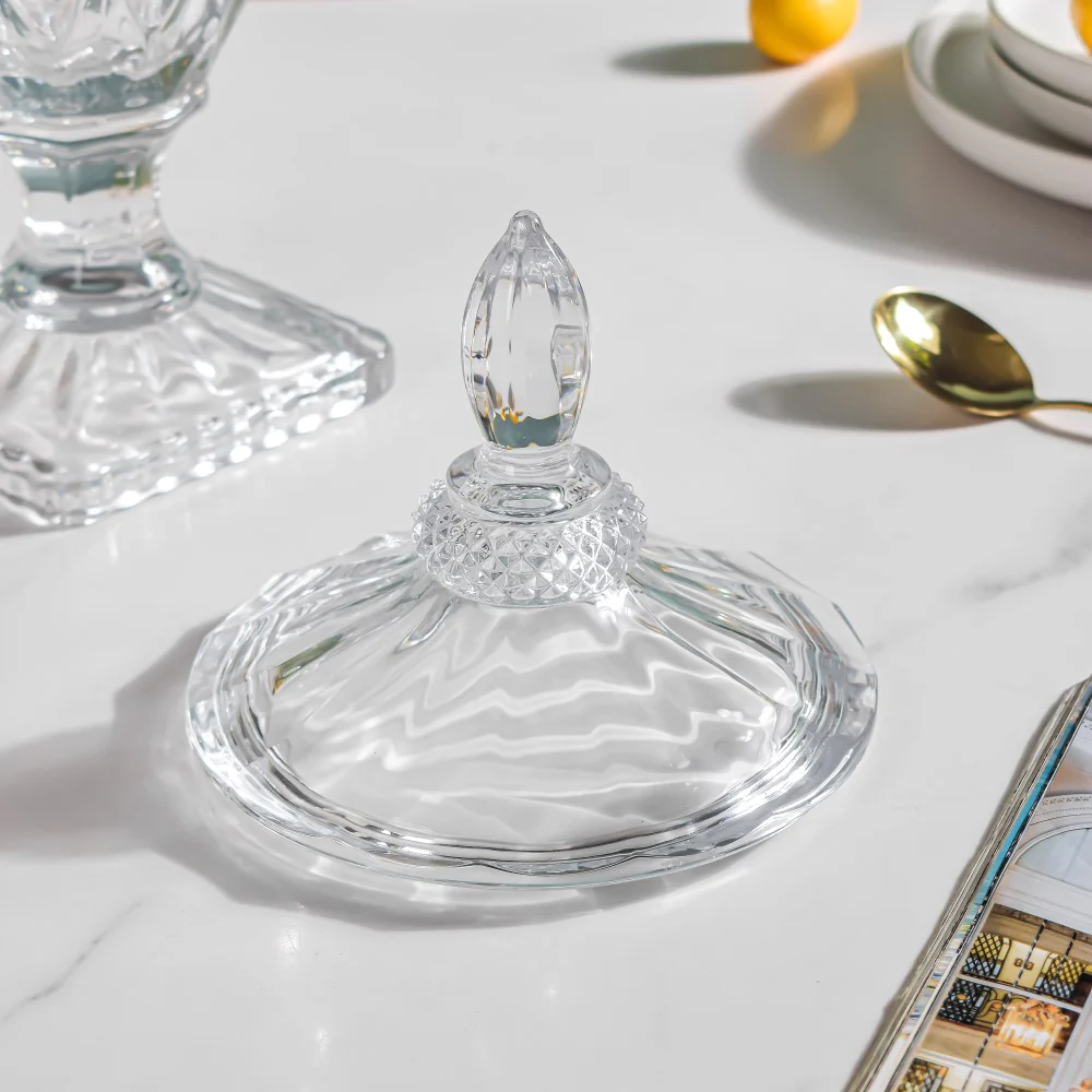 Vintage Diamond Glass Water Dispenser - Image 7