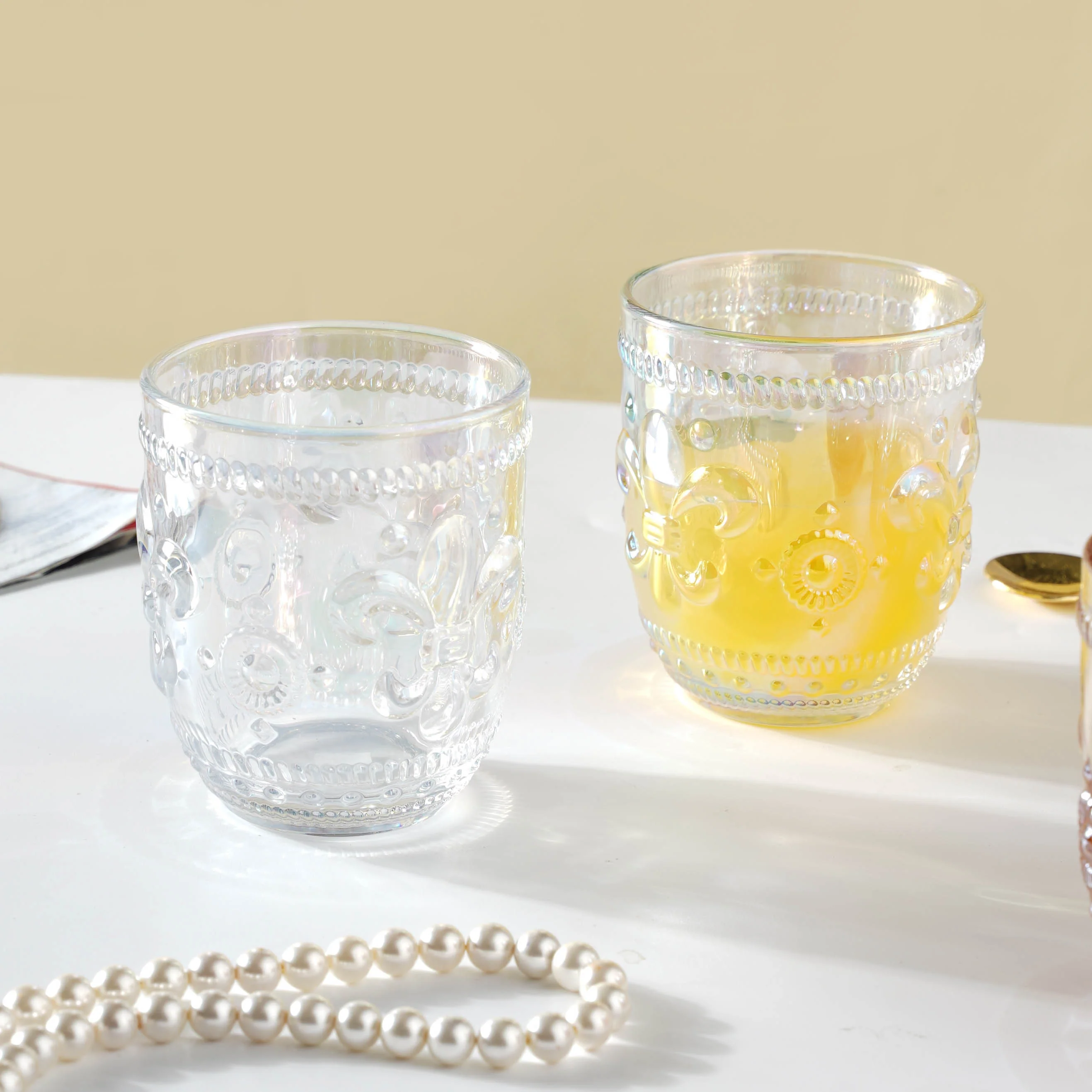 Vintage Drinking Glass Set of 2 - Image 11