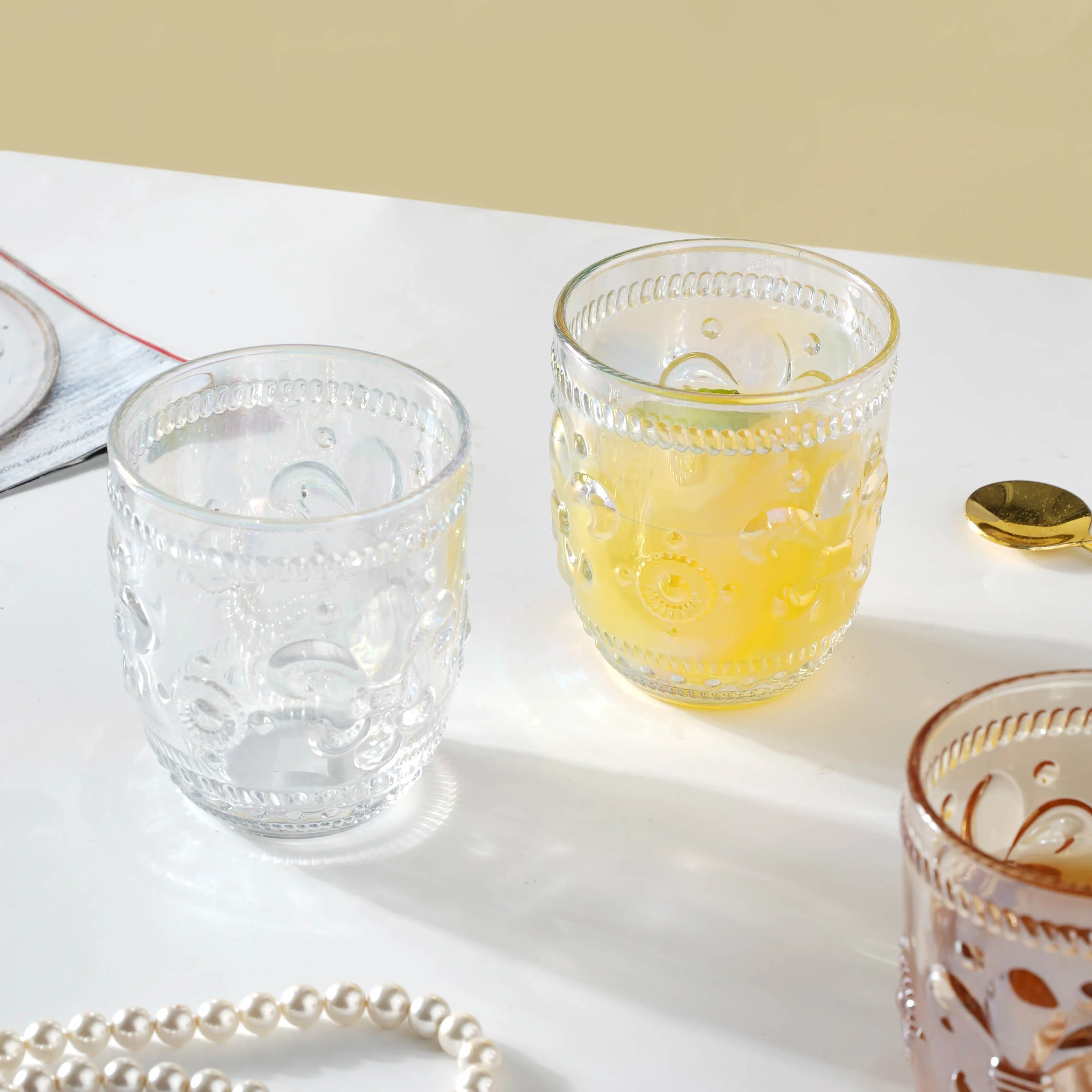 Vintage Drinking Glass Set of 2 - Image 12