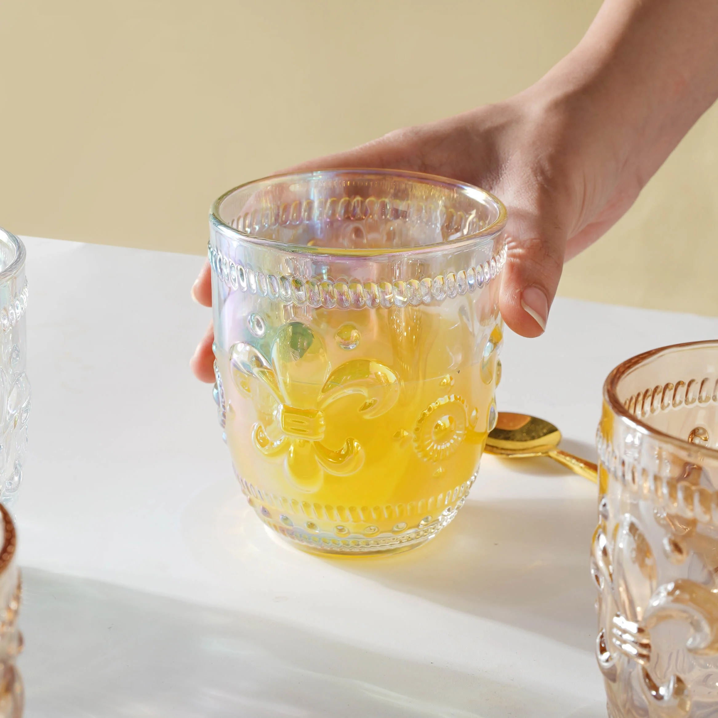 Vintage Drinking Glass Set of 2 - Image 6