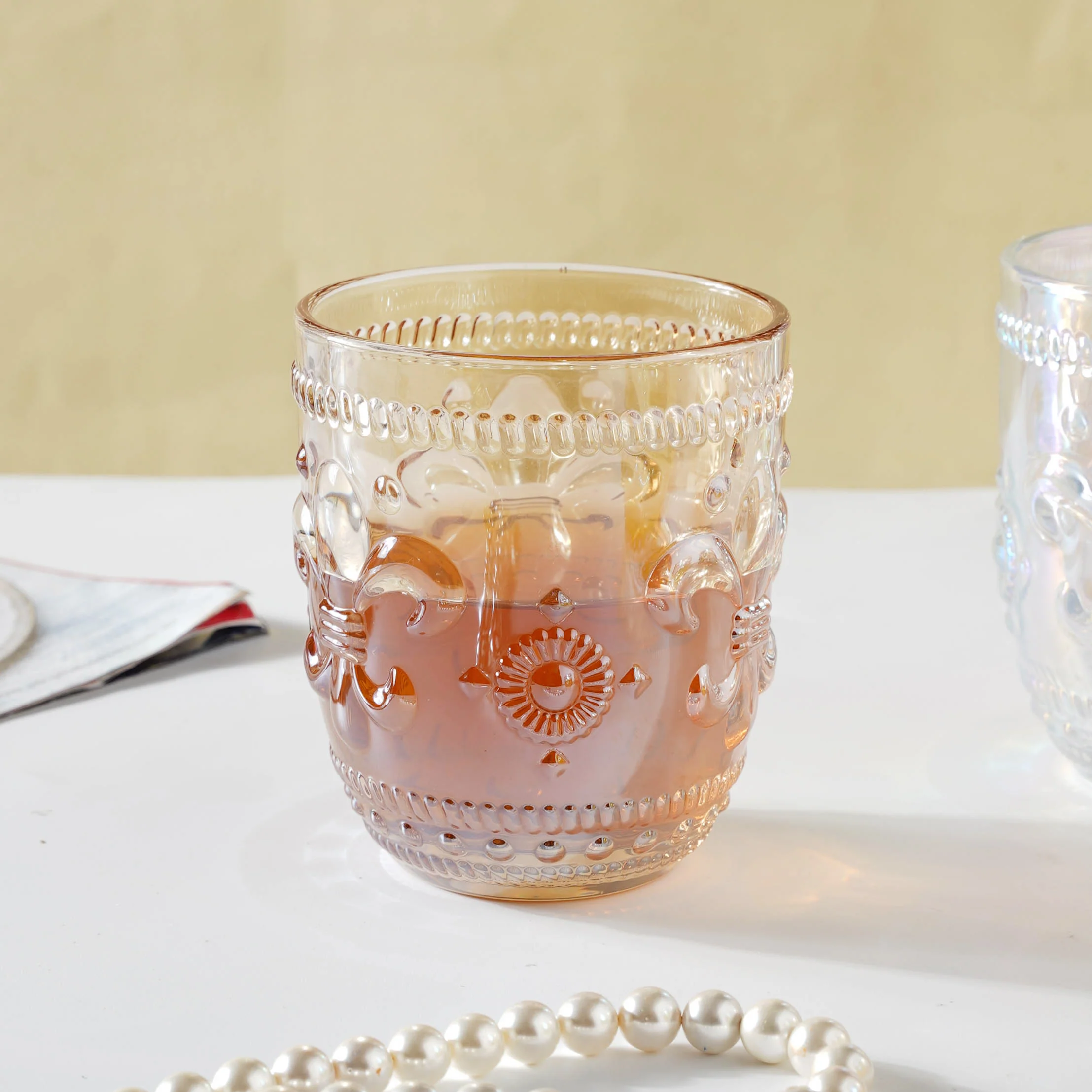 Vintage Drinking Glass Set of 2 - Image 7