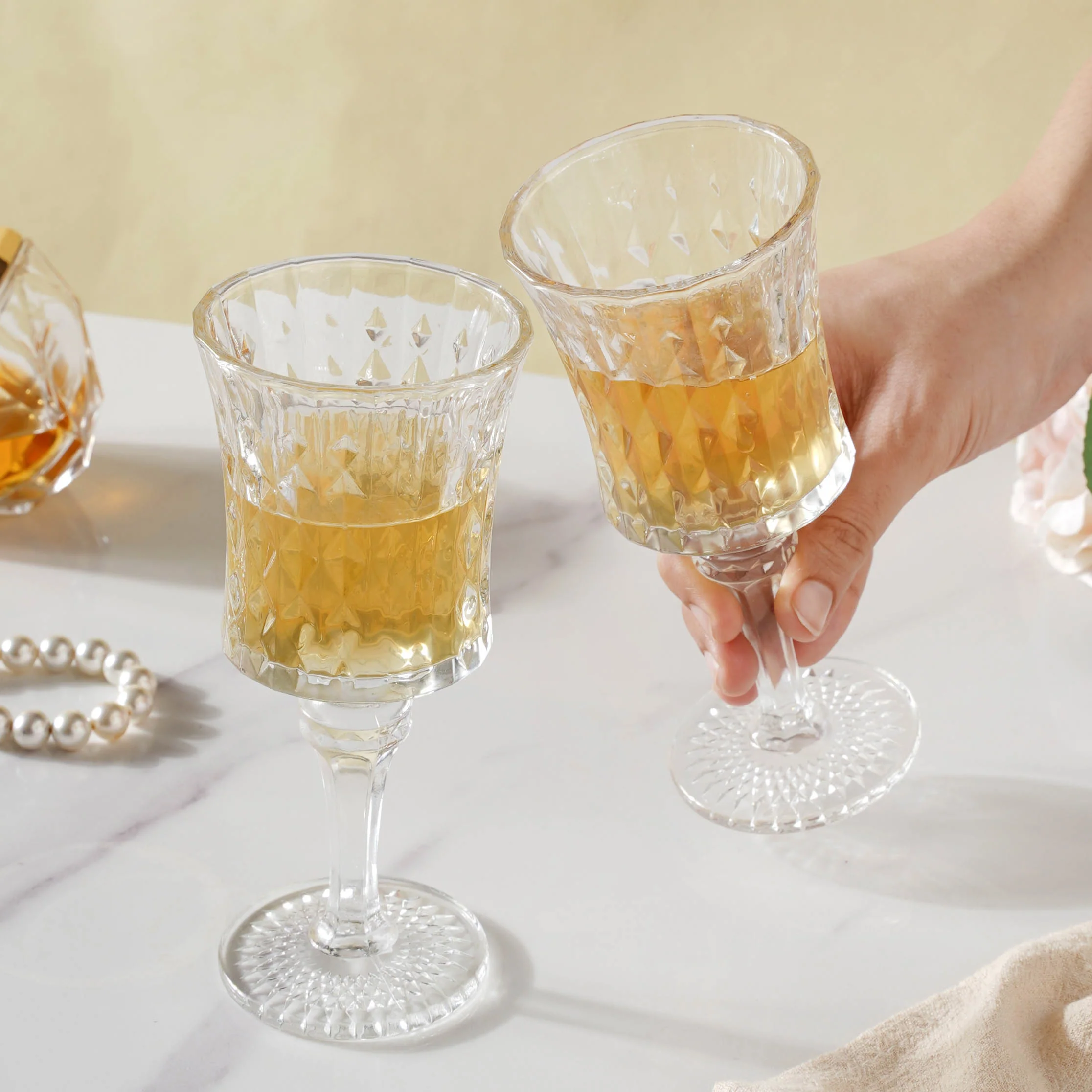 White Wine Glass Set of 2 - Image 4