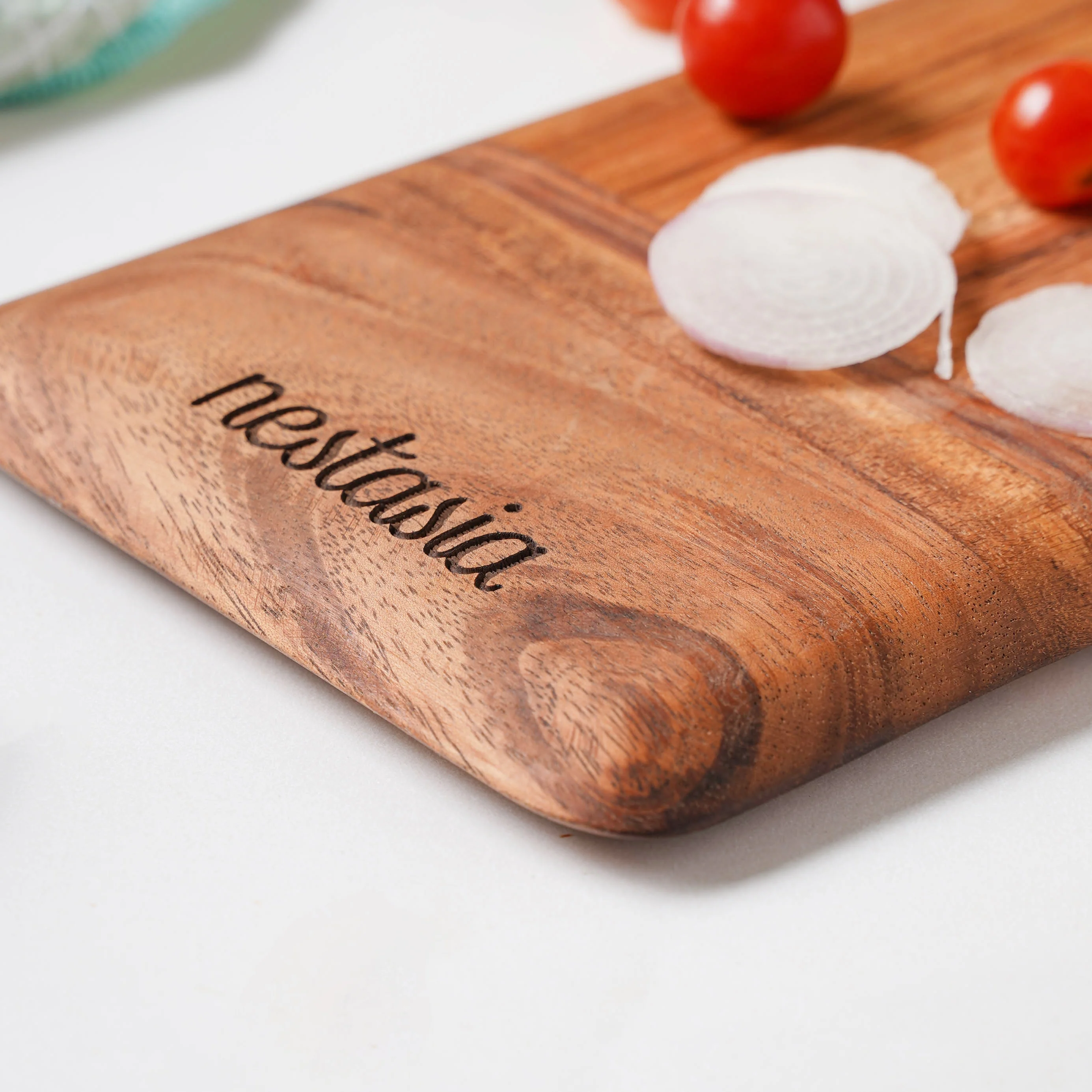 Wooden Platter Rectangle 15 Inch - Image 6