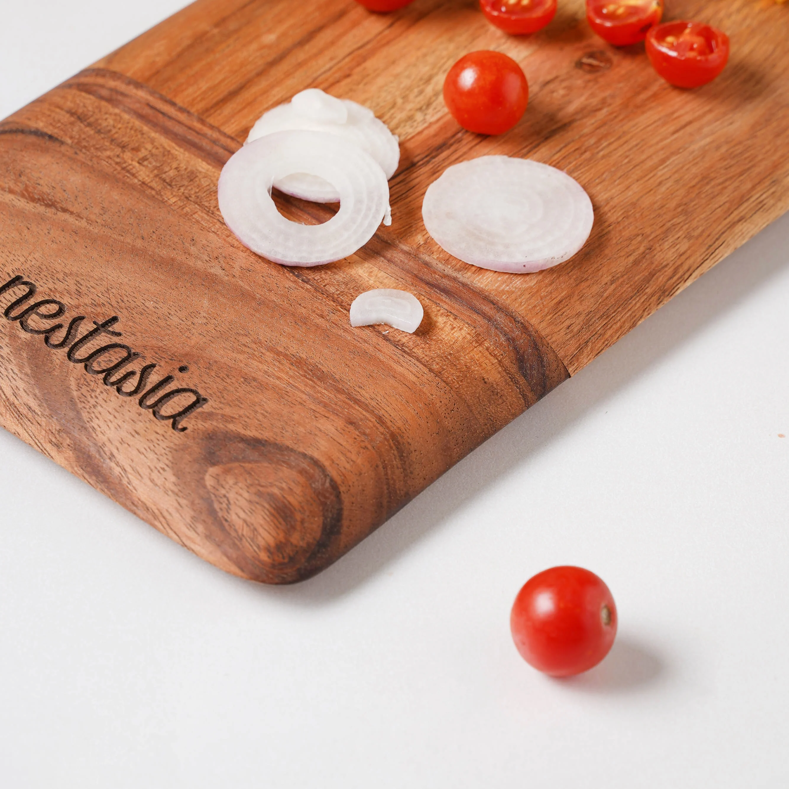 Wooden Platter Rectangle 15 Inch - Image 8